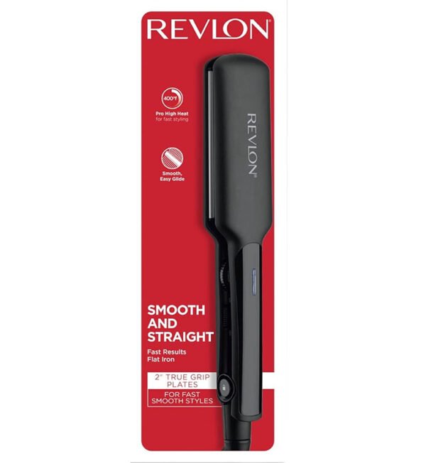 Smooth and Straight Ceramic Flat Iron 2 inches