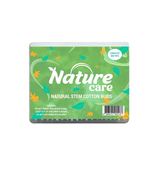 Nature Care Canister 400 Tips Cotton Buds