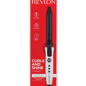 Crystal C + Ceramic Hair Curling Iron 1 Inch