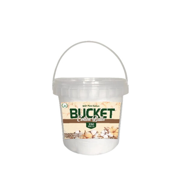 Cottons World Bucket Cotton Balls (Regular Balls)