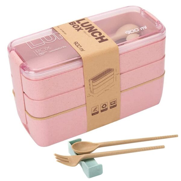 LunchBox 3 Layer Picnic Food Fruit Container Storage Box