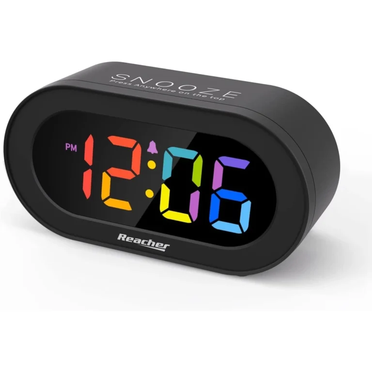 Reacher Digital Alarm Clock